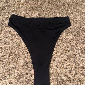 *NEW* 437 Black High-Waisted Bikini Bottom